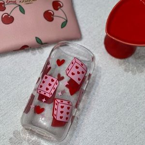 Valentine glass cup